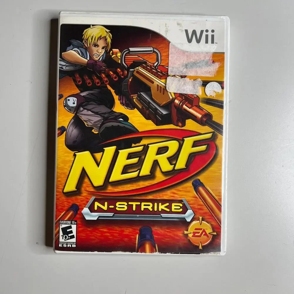 Nerf N-Strike‎ (Nintendo Wii, 2008) Game Only